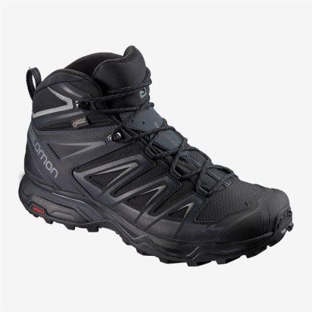 Scarpe Trekking Salomon X ULTRA 3 WIDE MID GTX Uomo Nere IT 1-S71